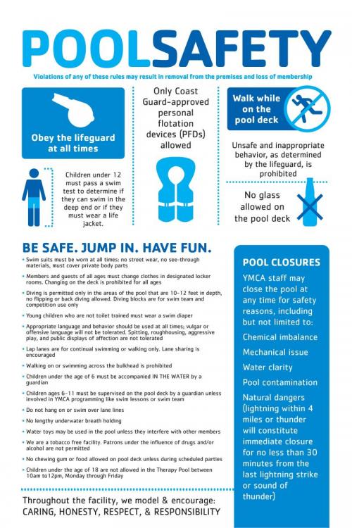 ymca pool safety